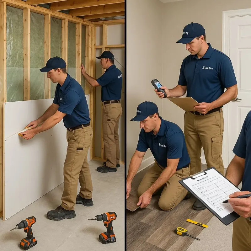 Repairs and Reconstruction process in McCreary County, KY